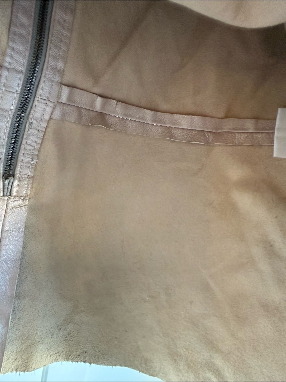 Judith & Charles Lambskin Leather Sleeveless Top | 4 - Picture 9 of 11